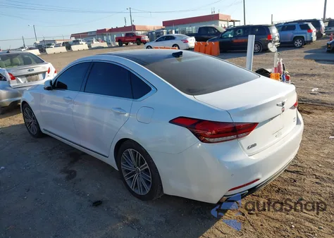 2020 Genesis G80 3.8 Awd из США, поврежденный, VIN KMTFN4JE4LU334950